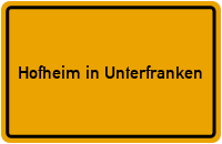 Nach Hofheim in Unterfranken reisen